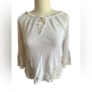 Lucky Size M Peasant Top